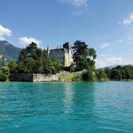 La Baie Des Voiles ,Vue Lac D'Annecy ,Plage Privee Duingt Eksteriør bilde