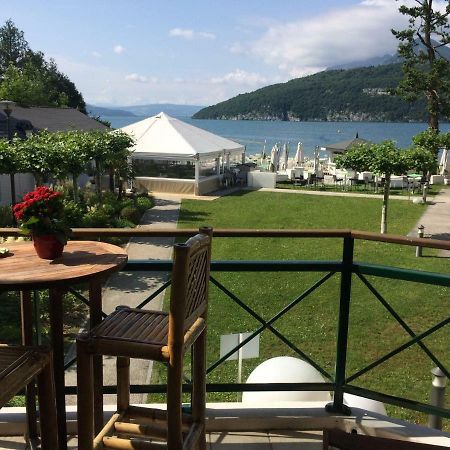 La Baie Des Voiles ,Vue Lac D'Annecy ,Plage Privee Duingt Eksteriør bilde