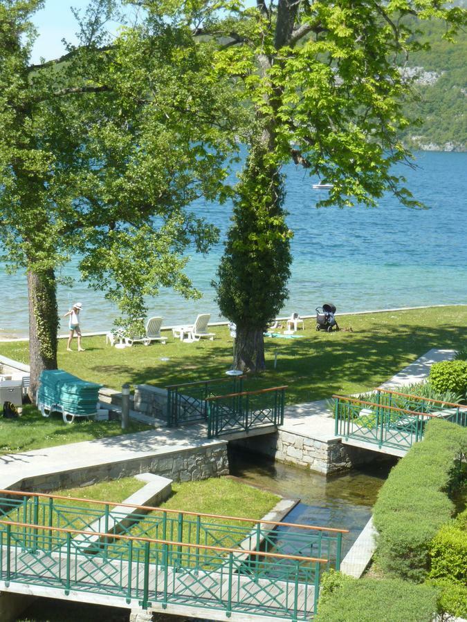 La Baie Des Voiles ,Vue Lac D'Annecy ,Plage Privee Duingt Eksteriør bilde