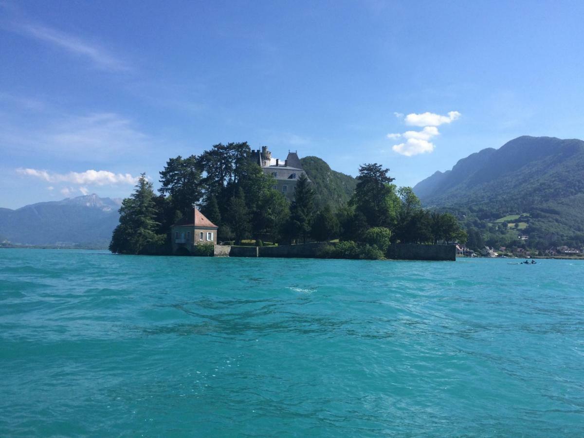 La Baie Des Voiles ,Vue Lac D'Annecy ,Plage Privee Duingt Eksteriør bilde