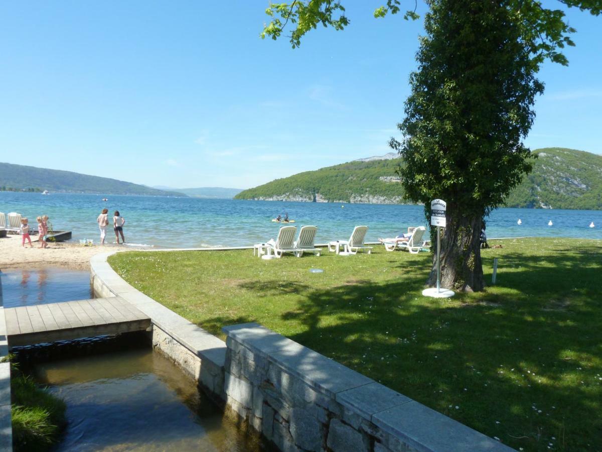 La Baie Des Voiles ,Vue Lac D'Annecy ,Plage Privee Duingt Eksteriør bilde