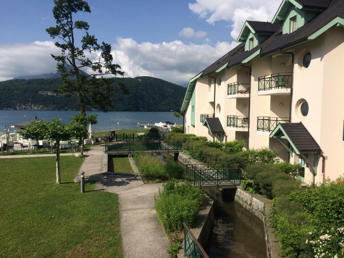 La Baie Des Voiles ,Vue Lac D'Annecy ,Plage Privee Duingt Eksteriør bilde
